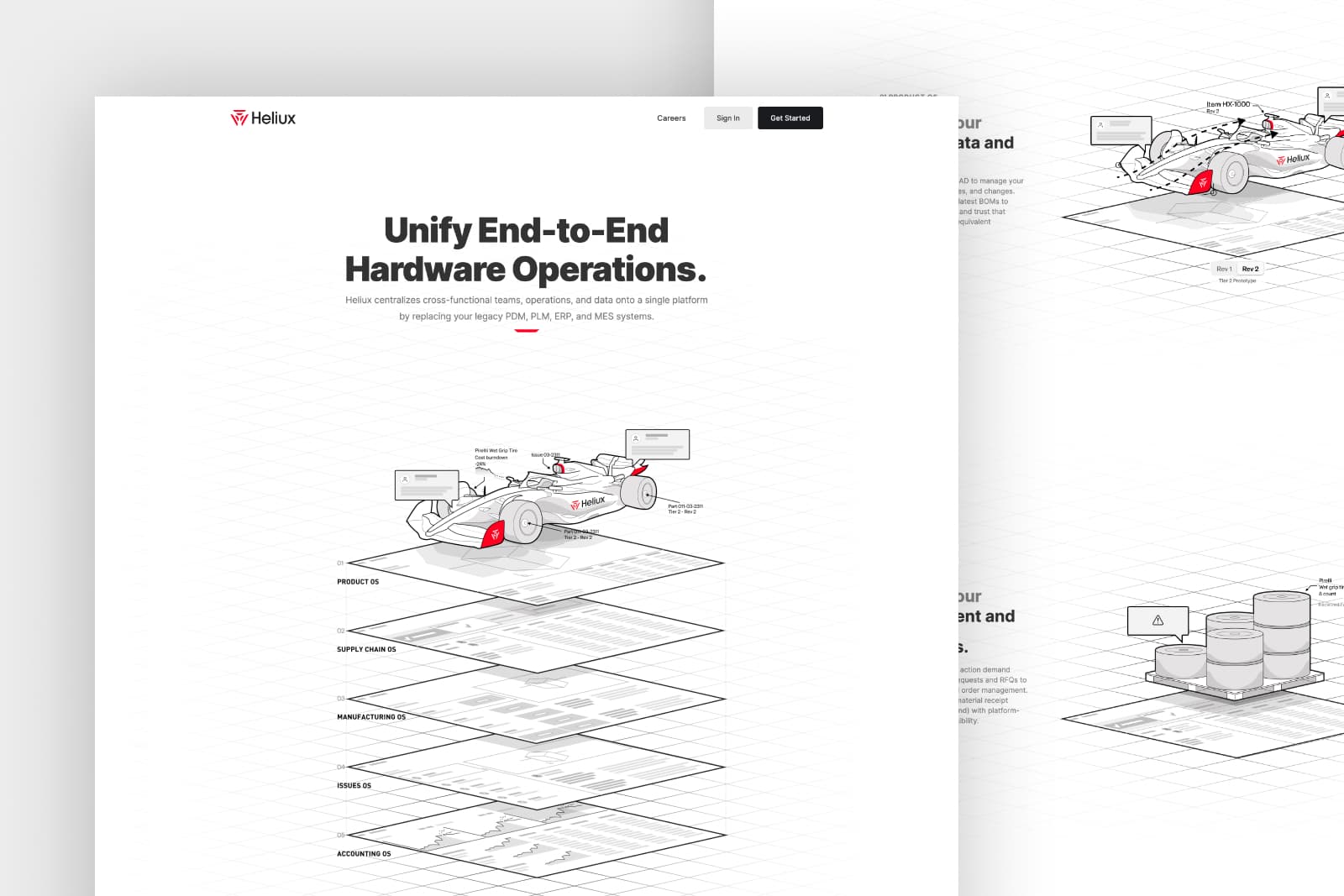 Heliux Landing Page